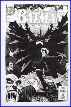 Original Production Art BATMAN #491 cover, KELLEY JONES art