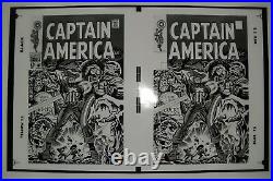 Original Production Art CAPTAIN AMERICA #107 cover, JACK KIRBY art