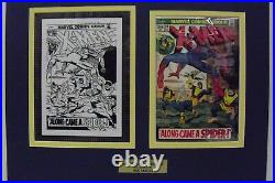 Original Production Art Cover X-MEN #83, art by DAN ATKINS, matted withcomic book