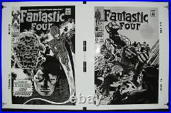 Original Production Art FANTASTIC FOUR #78 & 79 cover, JACK KIRBY art, 11x17