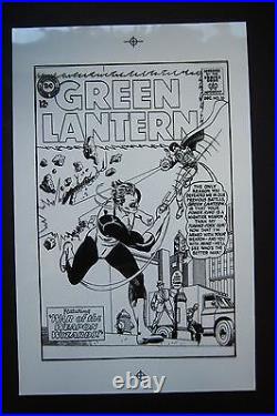 Original Production Art GREEN LANTERN #25 cover, GIL KANE art