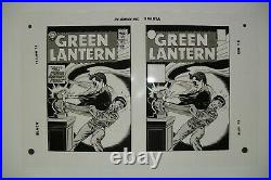 Original Production Art GREEN LANTERN #32 cover, GIL KANE art