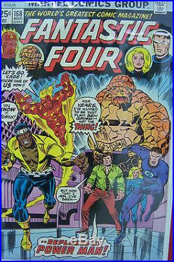 Original Production Art RICH BUCKLER Fantastic Four #168, matted withcomic book