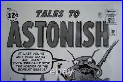 Original Production Art TALES TO ASTONISH #39 cover, JACK KIRBY art, Ant Man