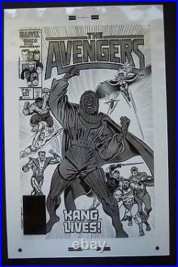 Original Production Art THE AVENGERS #267 cover, JOHN BUSCEMA art