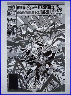 Original Production Art UNCANNY X-MEN #154 cover, DAVE COCKRUM art