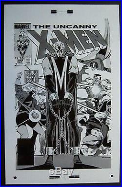 Original Production Art UNCANNY X-MEN #200 cover, JOHN ROMITA JR. Art, Magneto