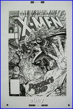 Original Production Art UNCANNY X-MEN #285 cover, WHILCE PORTACIO, ART THIBERT