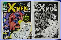 Original Production Art X-MEN #18 cover & splash, WERNER ROTH, JAY GAVIN art