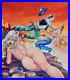 Original-Pulp-Mexican-Cover-Art-Nude-Blonde-Girl-Female-Woman-Pinup-Painting-01-pb
