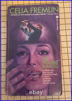 Original Pulp Paperback Cover Art 1967 Horror Troublemakers Mort Rosenfeld