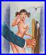 Original-Retro-Illustration-Mexican-Romance-Cover-Art-Nude-Woman-Painting-Pin-Up-01-zp