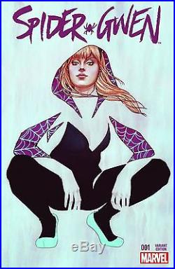 Original Spider-gwen #1 Exclusive Comic Pop Jenny Frison Cover Art