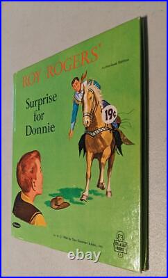 Original art cover for Roy Rogers book Surprise for Donnie book included by Don