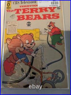 Original art of cover for Terrytoon The Terry Bears comes with the comic book
