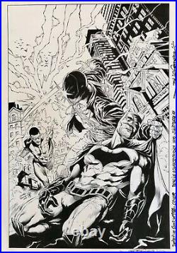 Original comic art cover Batman Detective Comic Julio Ferreira Published
