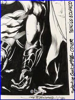Original comic art cover Batman Detective Comic Julio Ferreira Published