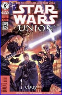 Original comic art cover Star wars union Duncan Fregredo Issue 3 Of 4 Published