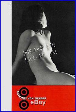 Original vintage cover print HER DRIVE SEX APPEAL 1951 Binder