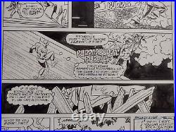 POWER MAN & IRON FIST Original Art # 91 ACTION page! Greg LaRocque artist