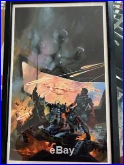 Paul Alexander The Man Who Ruled the Universe SF Original book cover art 1983