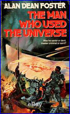 Paul Alexander The Man Who Ruled the Universe SF Original book cover art 1983