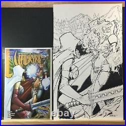 Power of the Valkyrie #3 Original Art Published Cover By Randy Kintz