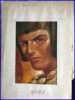 Prince Valiant Brazilian Exclusive Published Oil Painted Cover Original Art 1989