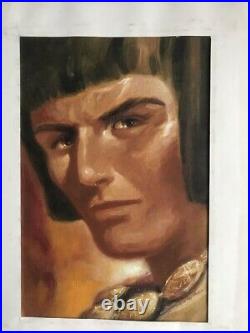 Prince Valiant Brazilian Exclusive Published Oil Painted Cover Original Art 1989