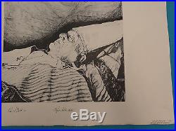 RARE 1966 PAUL NABB SET OF 7 SIGNED LITHO #412/1000 with ORIGINAL FOLDER COVER