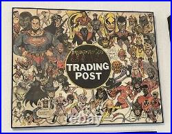 RARE Original Art Comic Shop Art Advertising Sign Ott's Trading Post PA