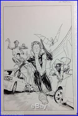 RARE! Original DC UNIVERSE PRESENTS #12 COVER Art RYAN SOOK Kid Flash NEW 52