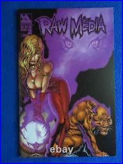 Raw Media Quarterly #2 Cover by Tim Vigil from 1998 ORIGINAL ART