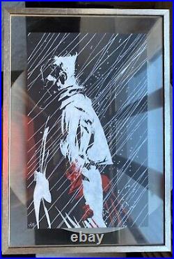 Recreation Floor Variant Cover Wolverine Black #1 Original Art In Mint Condition