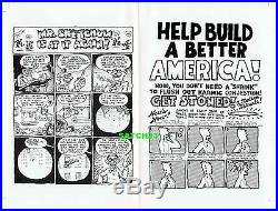 Robert Crumb Artwork Zap Comix #0 Original Comic Cover Proof Production Art Ug