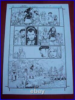 Rodney Buchemi original art BELIT & VALERIA 1 pg 15 published-free shipping