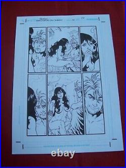 Rodney Buchemi original art BELIT & VALERIA-SWORDS VS SORCERY 1 page 7 published