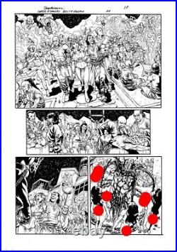 Rodney Buchemi original art BELIT & VALERIA-SWORDS VS SORCERY 2 page 17 publishd