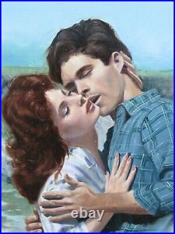 Romance Paperback Original Cover Art Painting Daniel Crouse Rebecca Flanders