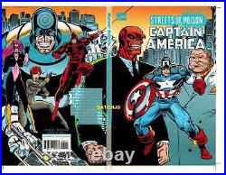 Ron LIM Captain America Daredevil Tpb Original Marvel Comic Production Art Cover