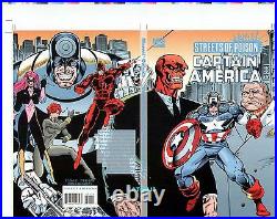 Ron LIM Captain America Daredevil Tpb Original Marvel Cover Proof Production Art