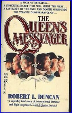 Ron Lesser Original Painting Book Cover Art- The Queens Messenger Duncan