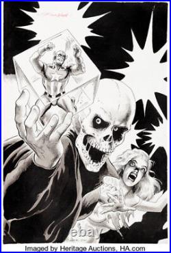 Russ Heath Captain America #115 Cover Tribute Illustration Original Art (2010)
