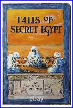 Russel Crofoot Original Cover Art for Sax Rohmer's Tales of Secret Egypt