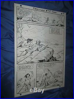 SHOWCASE #74 Original Art Page #11 by Howie Post 1st Anthro Appearance 1968
