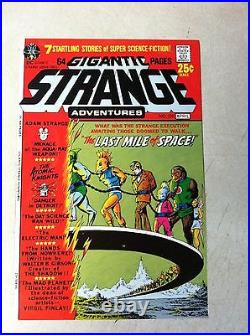 STRANGE ADVENTURES #229 ART original cover proof 1971 ADAM STRANGE ATOMIC KNIGHT