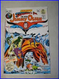 SUPERMANS PAL JIMMY OLSEN #144 ART original cover proof 1971 KIRBY NEAL ADAMS