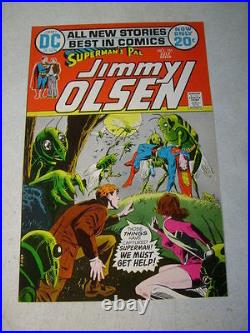SUPERMANS PAL JIMMY OLSEN #151 ART original cover proof 1972 LOCUST CREATURES