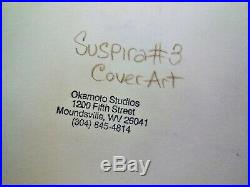 SUSPIRA COVER ORIGINAL ART issue 3 Mike (Michael) Okamoto