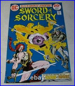 SWORD OF SORCERY #4 ART original cover proof 1973 HOWARD CHAYKIN DC
